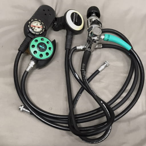 アクアラング レギュレーター TUSA フィン 等 スキューバ ダイビング用品 まとめ セット 現状品
